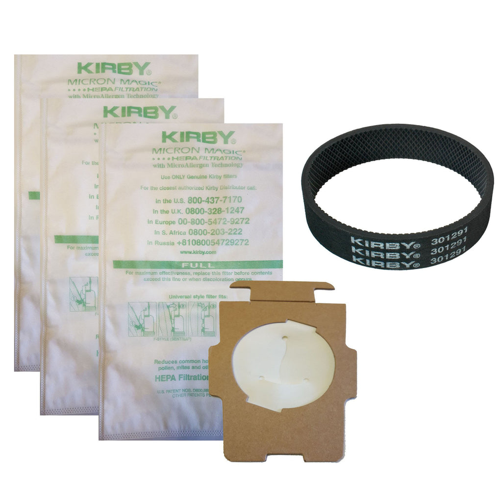 Genuine Kirby Bags 3PK+1 Belt ALL Models | All K Service